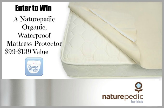 @Naturepedic mattress protector #giveaway via @chgdiapers