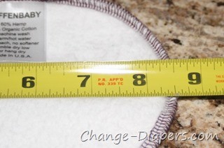 @Geffenbaby newborn super absorbers #clothdiapers inserts via @chgdiapers 10 post prep length