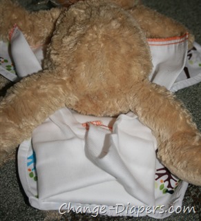 Prefold #clothdiapers via @chgdiapers 12 angel wing on manni