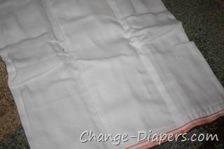 Prefold #clothdiapers via @chgdiapers 4 thicker layer