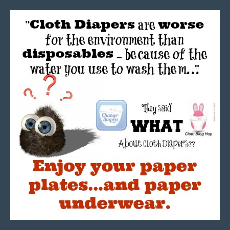 #clothdiapers are worse than disposables - say what - via @chgdiapers