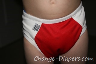 Small Super Undies Pocket Training Pant - largest snaps - on 33ish lb 4.5 yr old via @chgdiapers 1