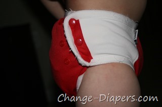 Small Super Undies Pocket Training Pant - largest snaps - on 33ish lb 4.5 yr old via @chgdiapers 2