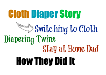 stay at home dad twins and #clothdiapers via @chgdiapers