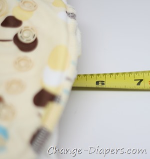 @Groviadiaper newborn #clothdiapers comparison via @chgdiapers 21 old large folded