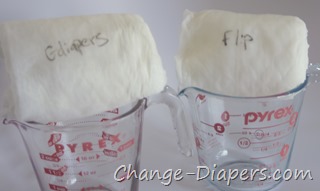 @gdiapers @flipdiapers @groviadiaper disposable #clothdiapers inserts via @chgdiapers 24 both absorbed all