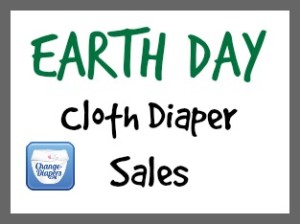 Earth Day #clothdiapers sales via @chgdiapers