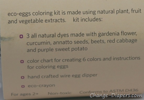 Eco-Kids - Egg Coloring Kit – RG Natural Babies and Toys