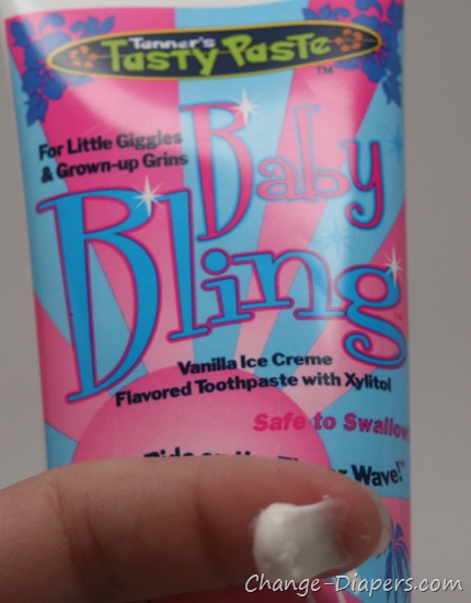 baby bling toothpaste