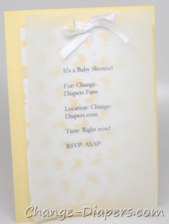 Easy DIY baby shower invitations via @chgdiapers 9