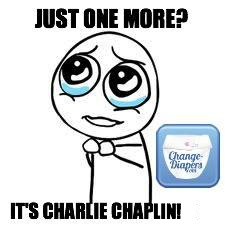 JUST ONE MORE chaplin #clothdiapers via @chgdiapers
