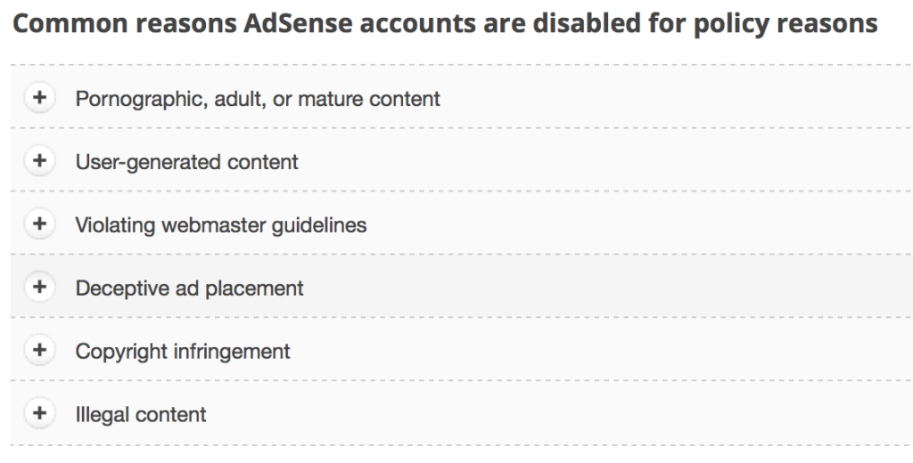 disabled google account