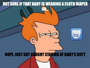 always looking for other people who use #clothdiapers via @chgdiapers #humor