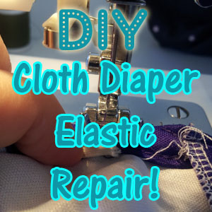 replace elastic in #clothdiapers covers