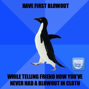 oh we never have blowouts in #clothdiapers via @chgdiapers