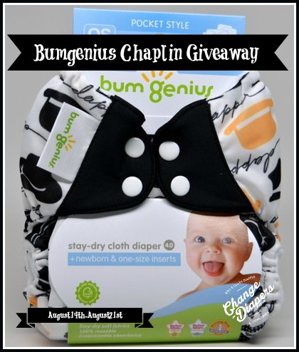 Bumgenius #Chaplin #clothdiapers #giveaway via @chgdiapers