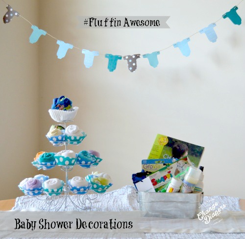 #fluffinawesome #clothdiapers #babyshower decor via @chgdiapers