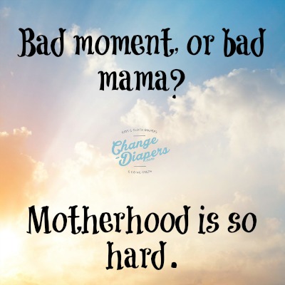 motherhood is hard via @chgdiapers