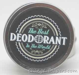 Best Deodorant in the World Brand Natural Deodorant via @chgdiapers 1