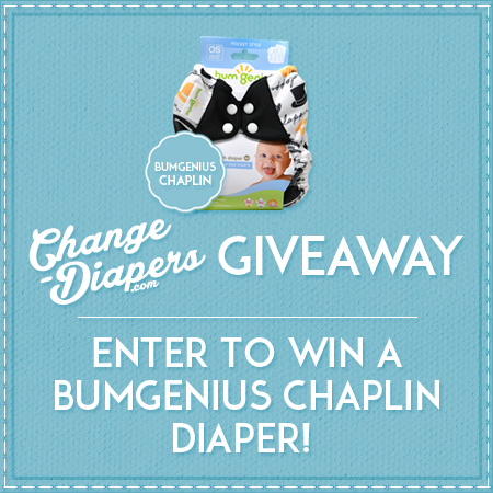 @chgdiapers Bumgenius Chaplin #clothdiapers #giveaway