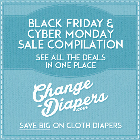 Black Friday & Cyber Monday #clothdiapers sales via @chgdiapers