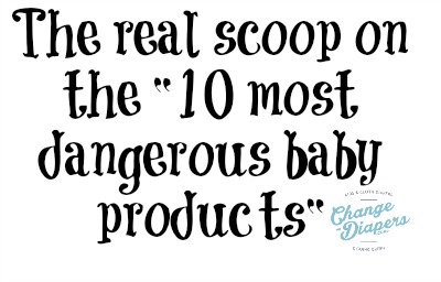 Rebuttal to the 10 most dangerous baby products - via @chgdiapers