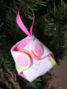 cloth diaper ornament