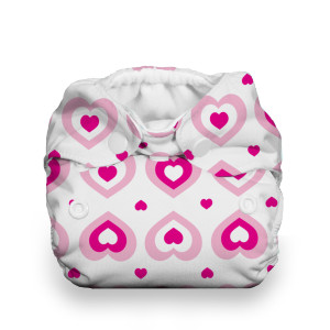 thirsties newborn all-in-one snapdown sweetheart