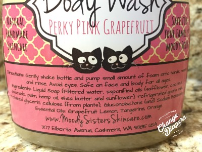 @Moodysisters body wash ingredients via @chgdiapers