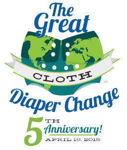 Great Cloth Diaper Change 5th Anniversary Logo RGB