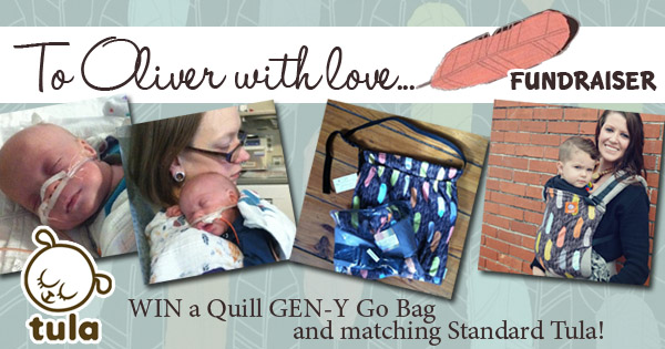 Tula & GEN-Y Quill #giveaway to benefit #babyfritz