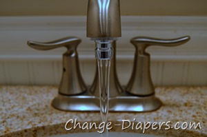 @QDSpray sink connected #clothdiapers sprayer via @chgdiapers 10 works fine though not hidden