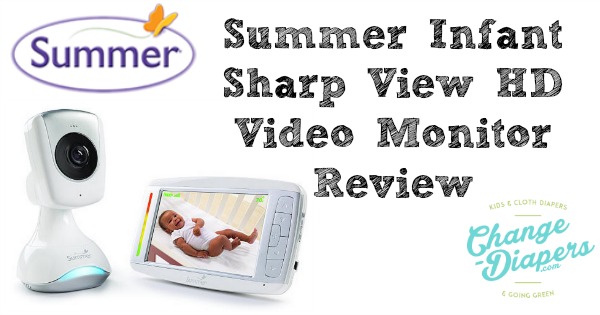 @SummerInfant Sharp View HD Video Monitor Review via @chgdiapers