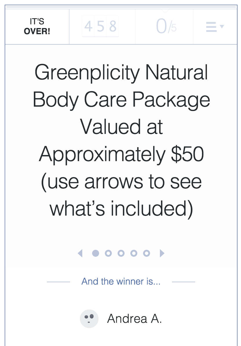 greenplicity winner