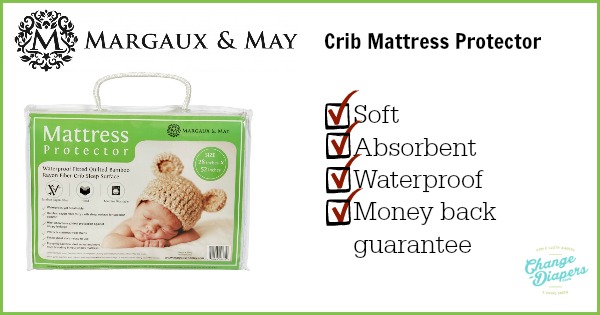 @MargauxandMay crib mattress protector via @chgdiapers