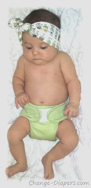@GerberWear #clothdiapers via @chgdiapers 1 on 7 week old 10 lb baby