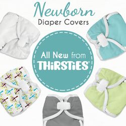 @ThirstiesInc Introduces Newborn #clothdiapers covers