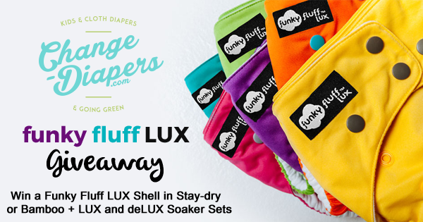 @FunkyFluff LUX #clothdiapers #giveaway via @chgdiapers