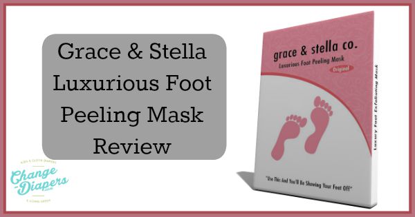 @Graceandstella foot mask review via @chgdiapers