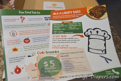 @CubSnacks review via @chgdiapers  2