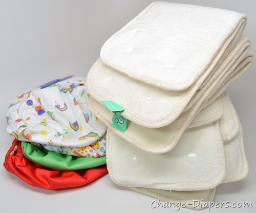 @TotsBots PeeNut AI2 #clothdiapers via @chgdiapers 5 whats in the package