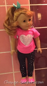 Lunch at @American_Girl bistro tysons 27 doll holder near sink