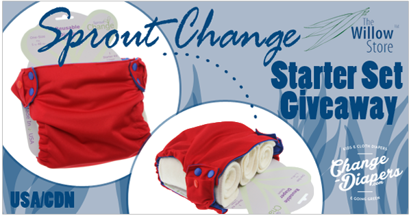 Sprout Change #clothdiapers #giveaway via @chgdiapers