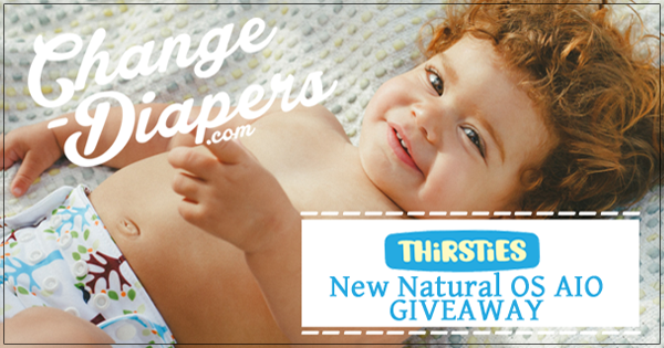@ThirstiesInc Natural AIO #clothdiapers #giveaway via @chgdiapers