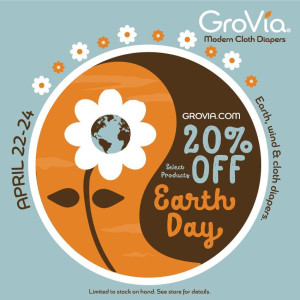 GroVia Earth Day Sale