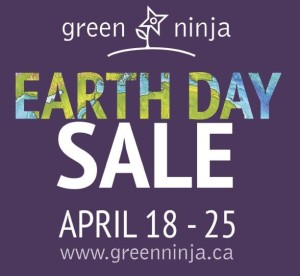 green ninja earth day