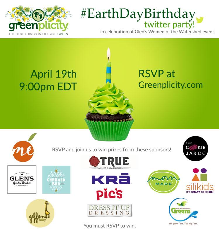 Earth Day Birthday Twitter Party