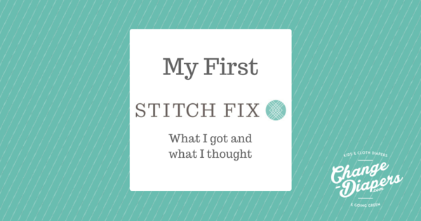 My First Stitch Fix - Review via @chgdiapers