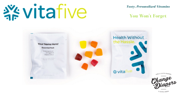 VitaFiveGummies vitamins via @chgdiapers