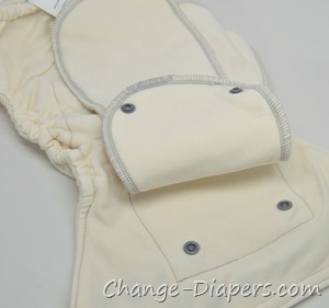 @thirstiesinc natural fiber fitted #clothdiapers via @chdiapers 6 inserts snap out